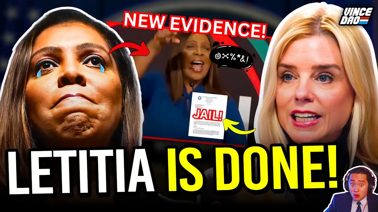 Letitia James PANICS as DAMNING New Evidence Emerges in CRIMINAL Investigation by Trump DOJ