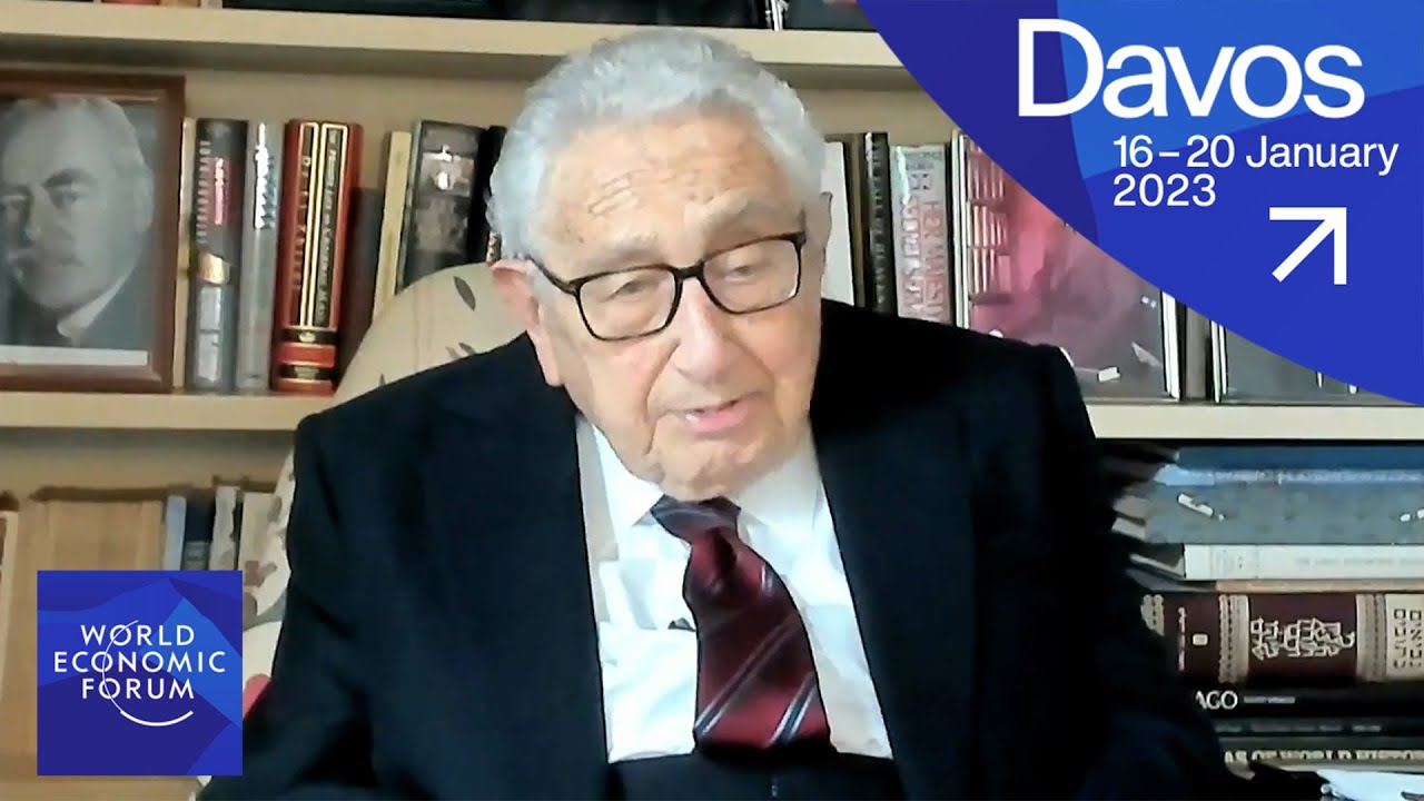 A Conversation with Henry Kissinger: Historical Perspectives on War | Davos 2023