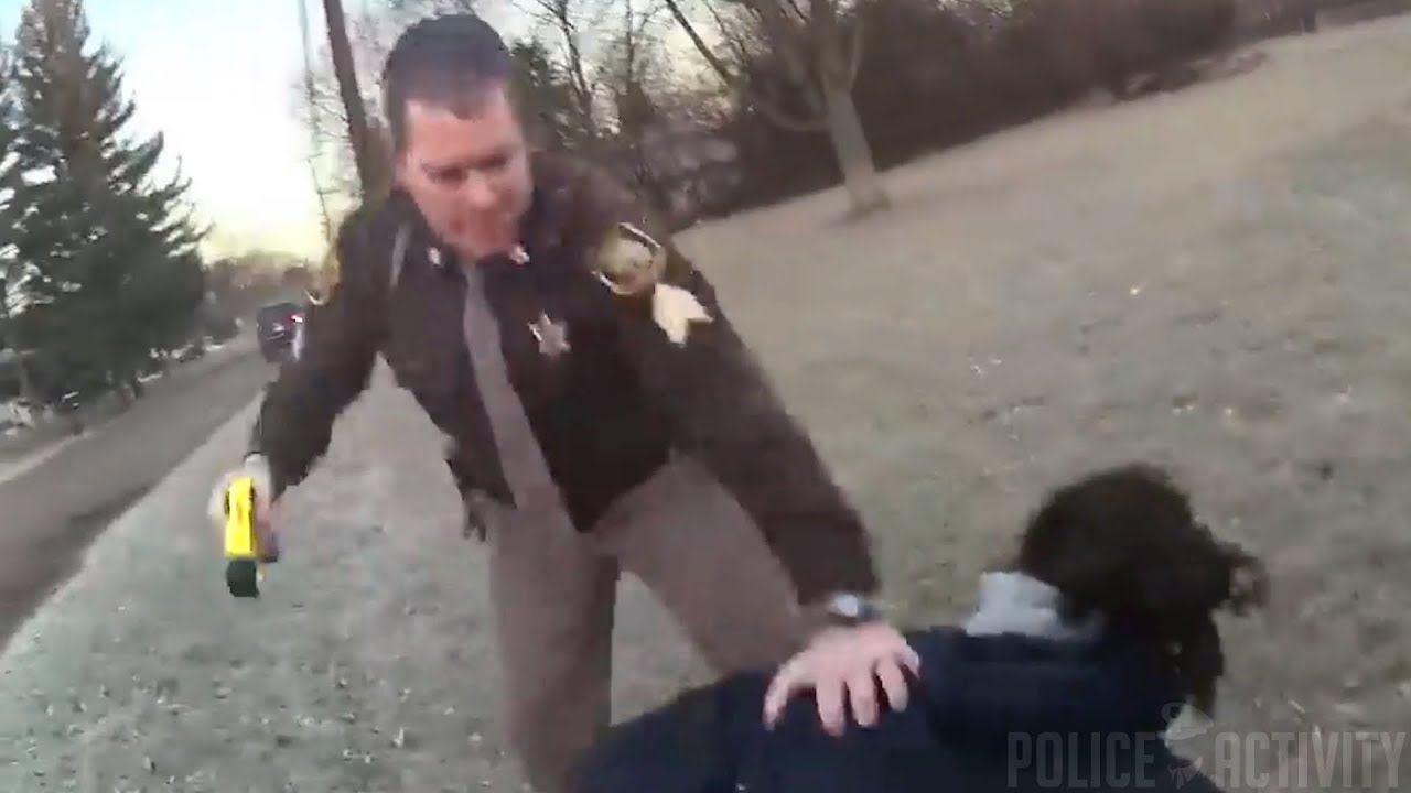 Armed Schoolboy Gets Tased After Trying to Escape Police