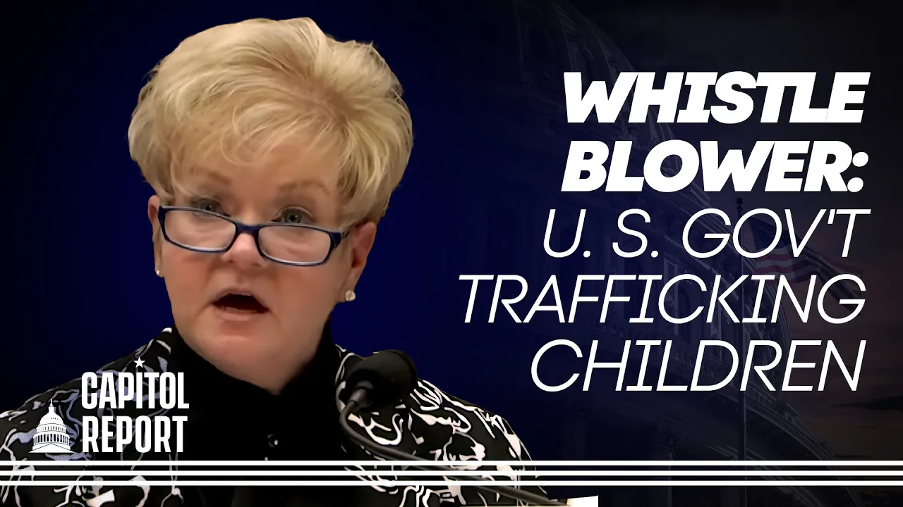 HHS Whistleblower Says Government Implicit in Child Trafficking | Trailer | Capitol Report