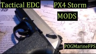 Beretta PX4 Storm Handgun Custom Mods - My EDC CCW