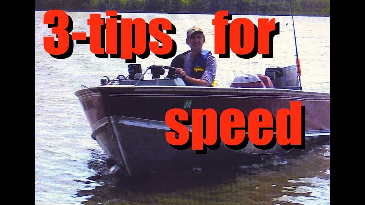 Fast Lund boat, 3 tips for speed