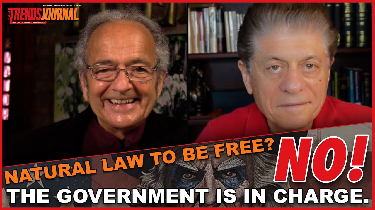 NATURAL LAW TO BE FREE? NO! THE GOVERNMENT IS IN CHARGE!