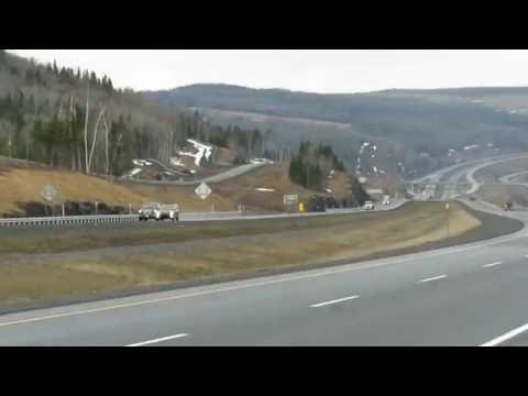 Arrived in Quebec from New Brunswick - Across Canada Road Trip