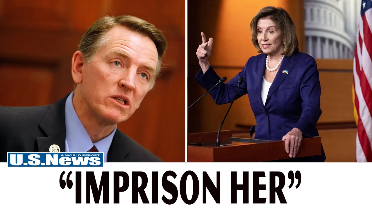 watch Pelosi visibly SCARED after Gosar drops HUGE STATEMENT at hearing