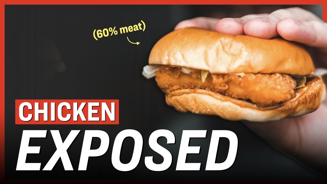 ‘Chicken Sandwiches’ contain WOOD PULP, Seaweed, and Soy: New Study