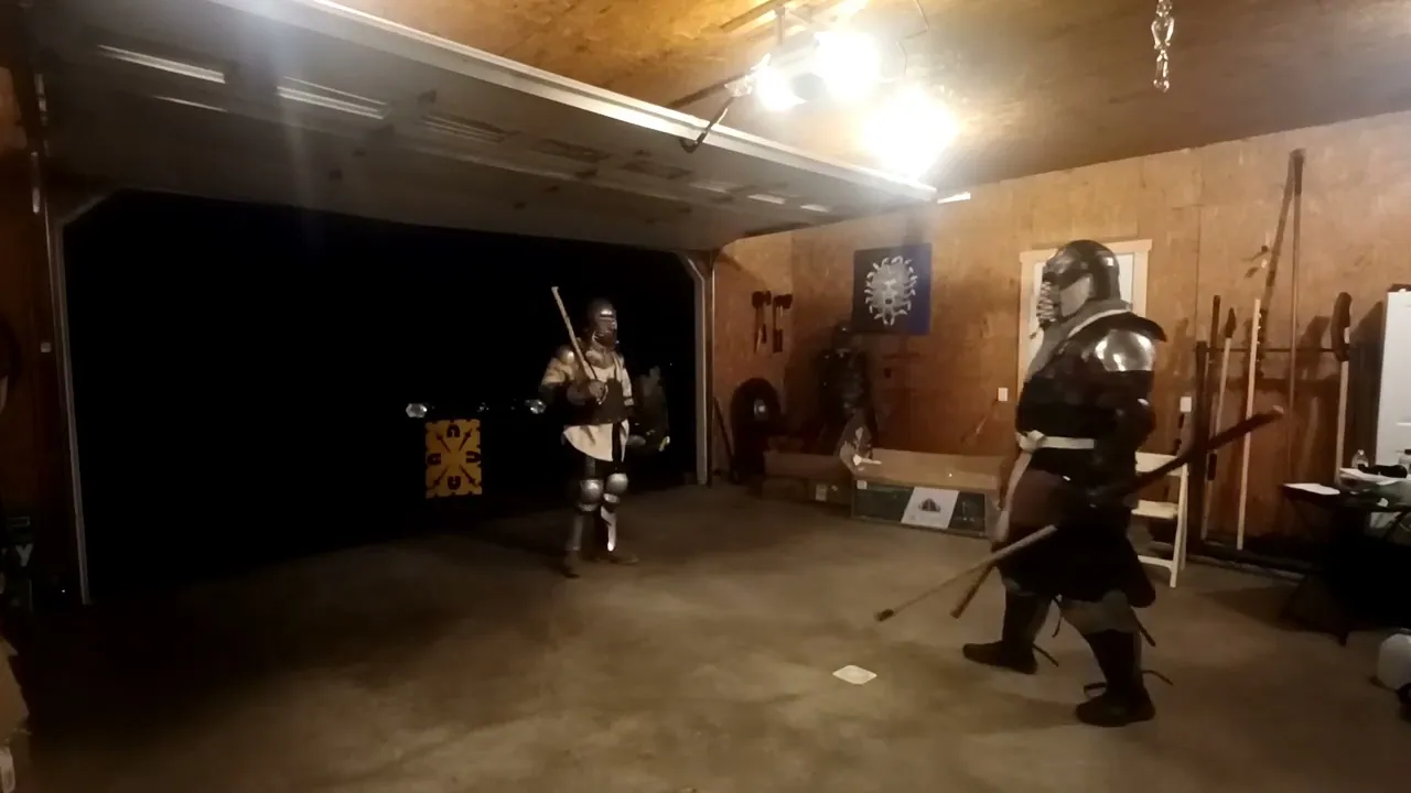 Spearman vs Shieldman - Empire Medieval Pursuits - 6/9/22 EMP practice