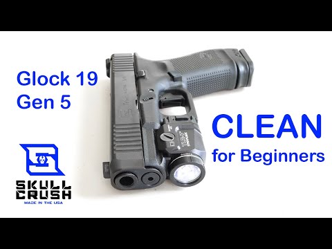 Field Strip & Clean the Glock 19 Gen 5 FOR BEGINNERS