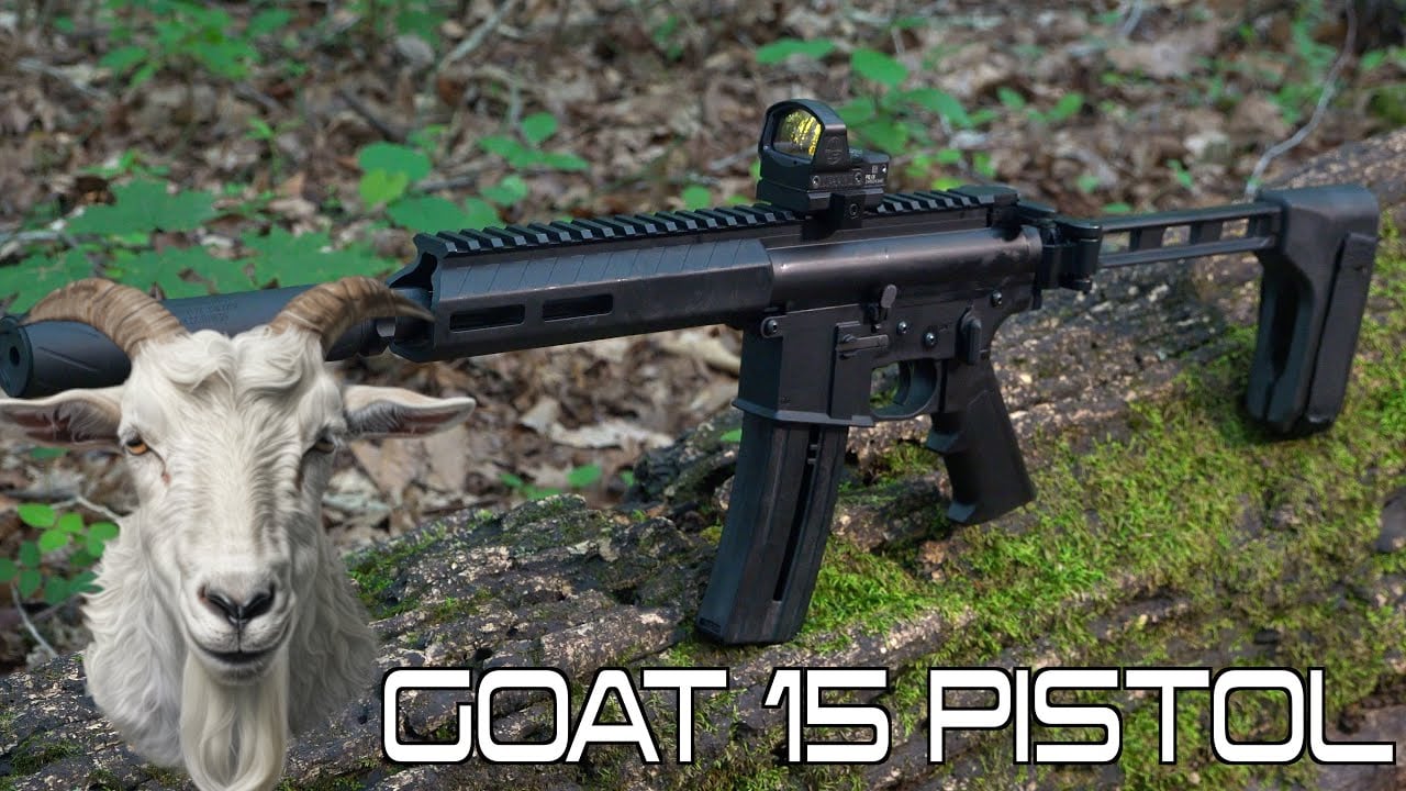 THE LITTLE PISTOL THAT COULD - THE GOAT 15 22LR PISTOL