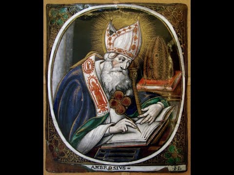 St Ambrose, the Eve of Immaculate Conception