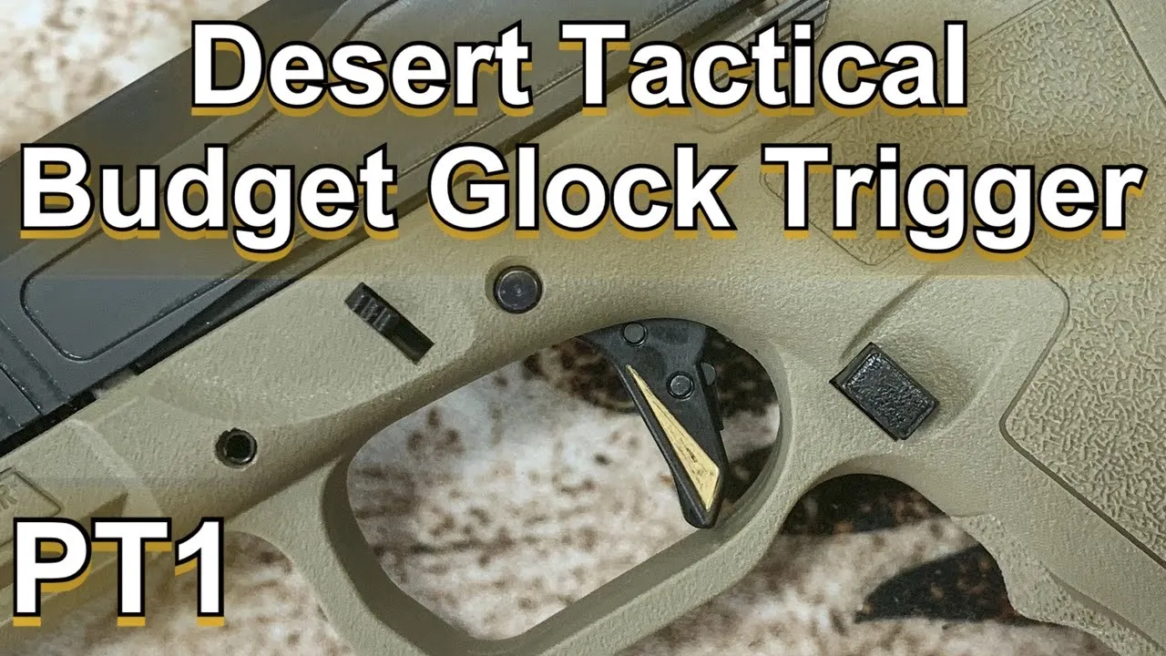 Desert Tactical Budget Glock Trigger in my Palmetto State Armory Dagger S PT1