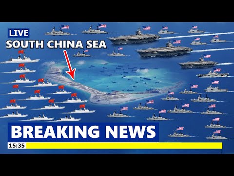 Chinese ship drives USS Ronald Reagan Convoy to stay away from Taiwan Strait and the South China Sea