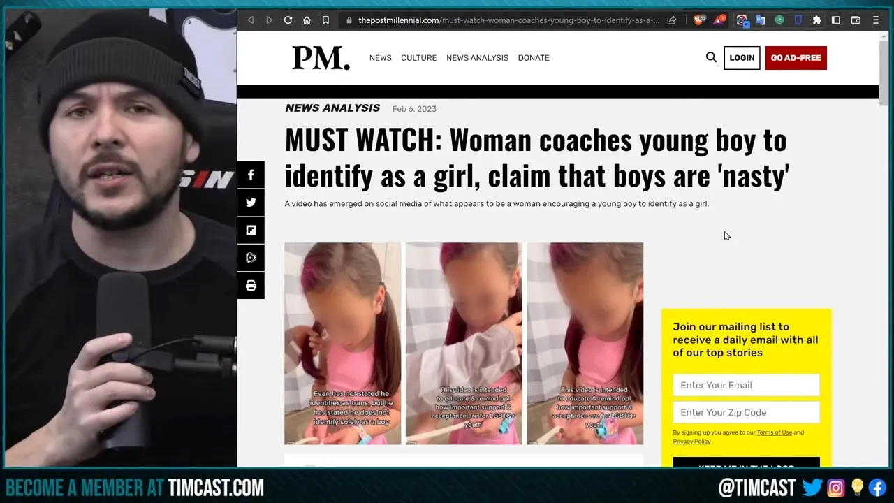 Mother SLAMMED For Coaching Child To Be Trans And HATE Boys, Woman Explain How She Escaped Woke CULT