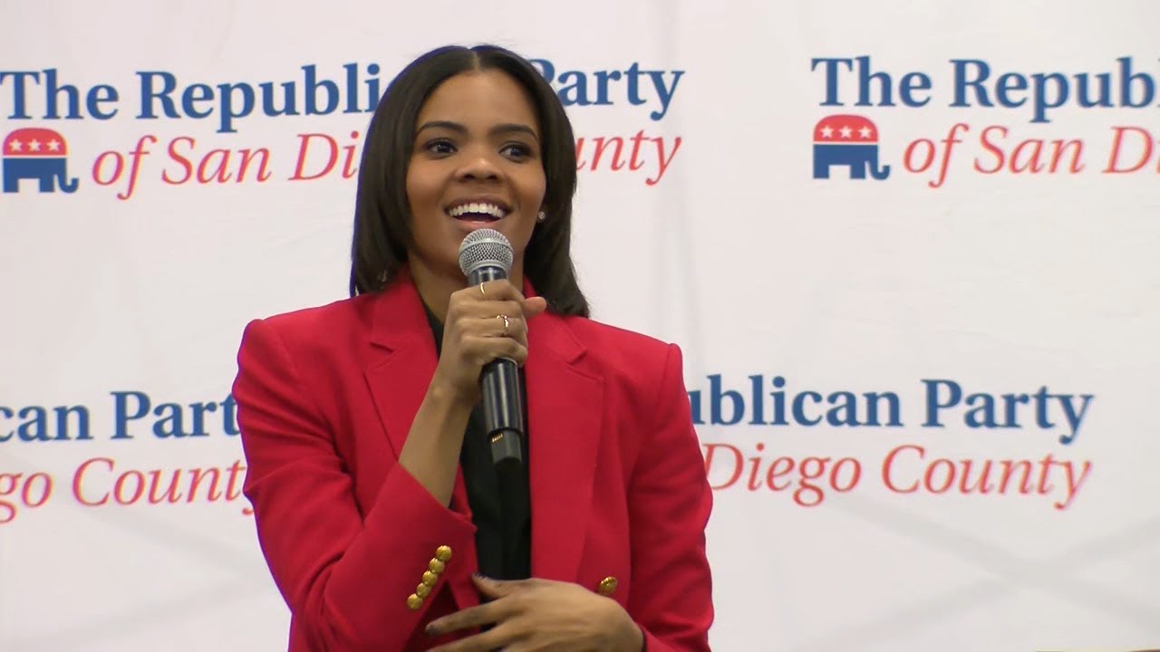 Candace Owens speaks to crowd of over 2,000 at San Diego County Republican event