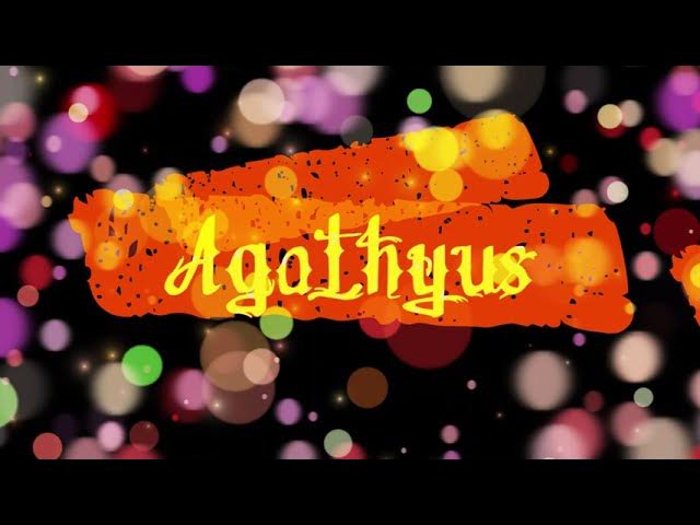 Agathyus ¦ Die Blume (offizielles lyrik-audio)