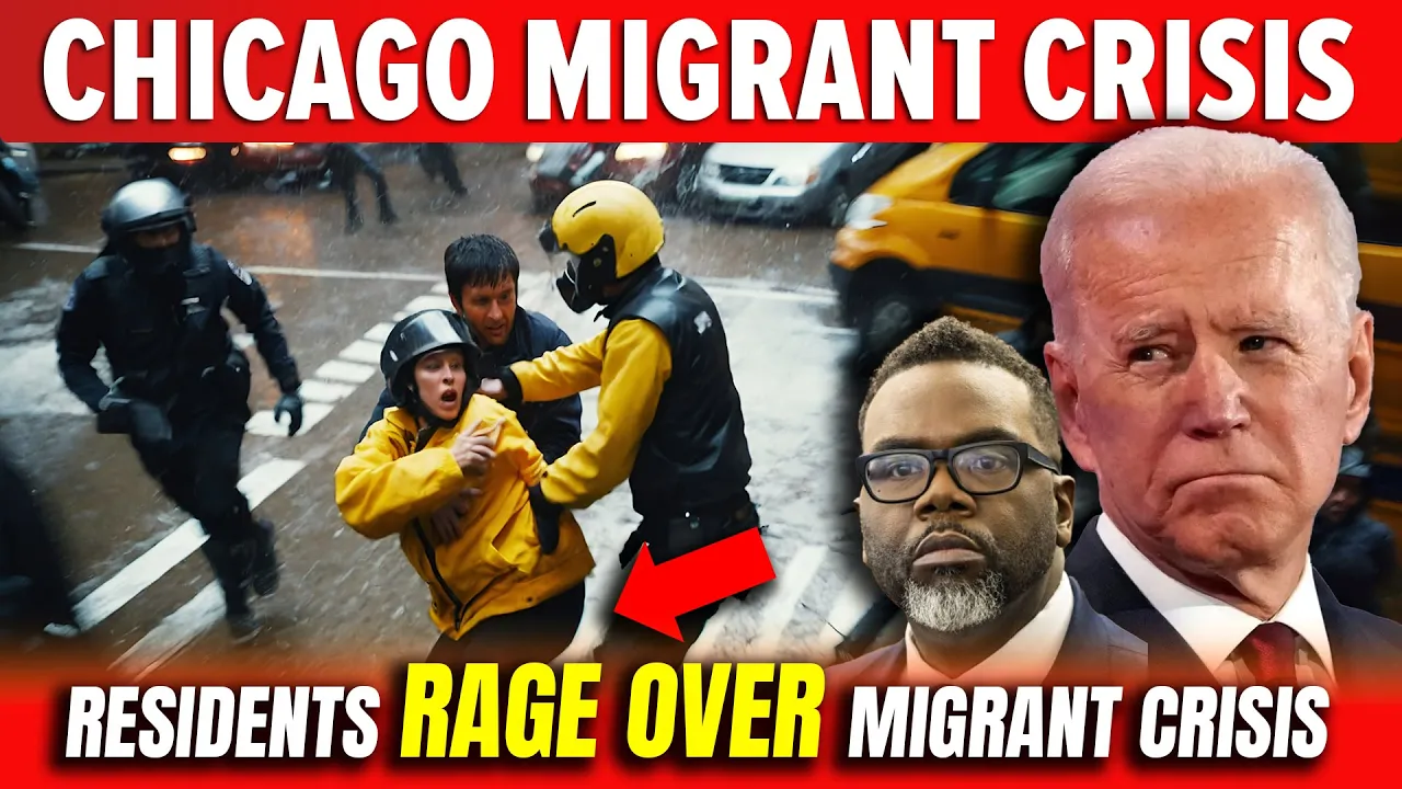 It Begins… Chicago Migrant Crisis 🔥 Chicago residents rage over migrant crisis 🚨 NYC Migrant Crisis