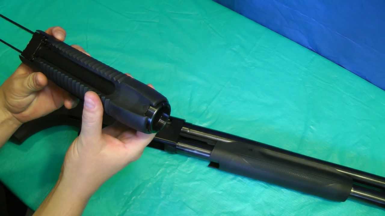 Mossberg 500 Combo - Forend/Forearm Assembly Swap