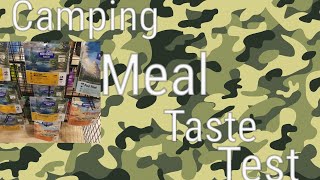 Camping/mre meal taste test backpackers pantry