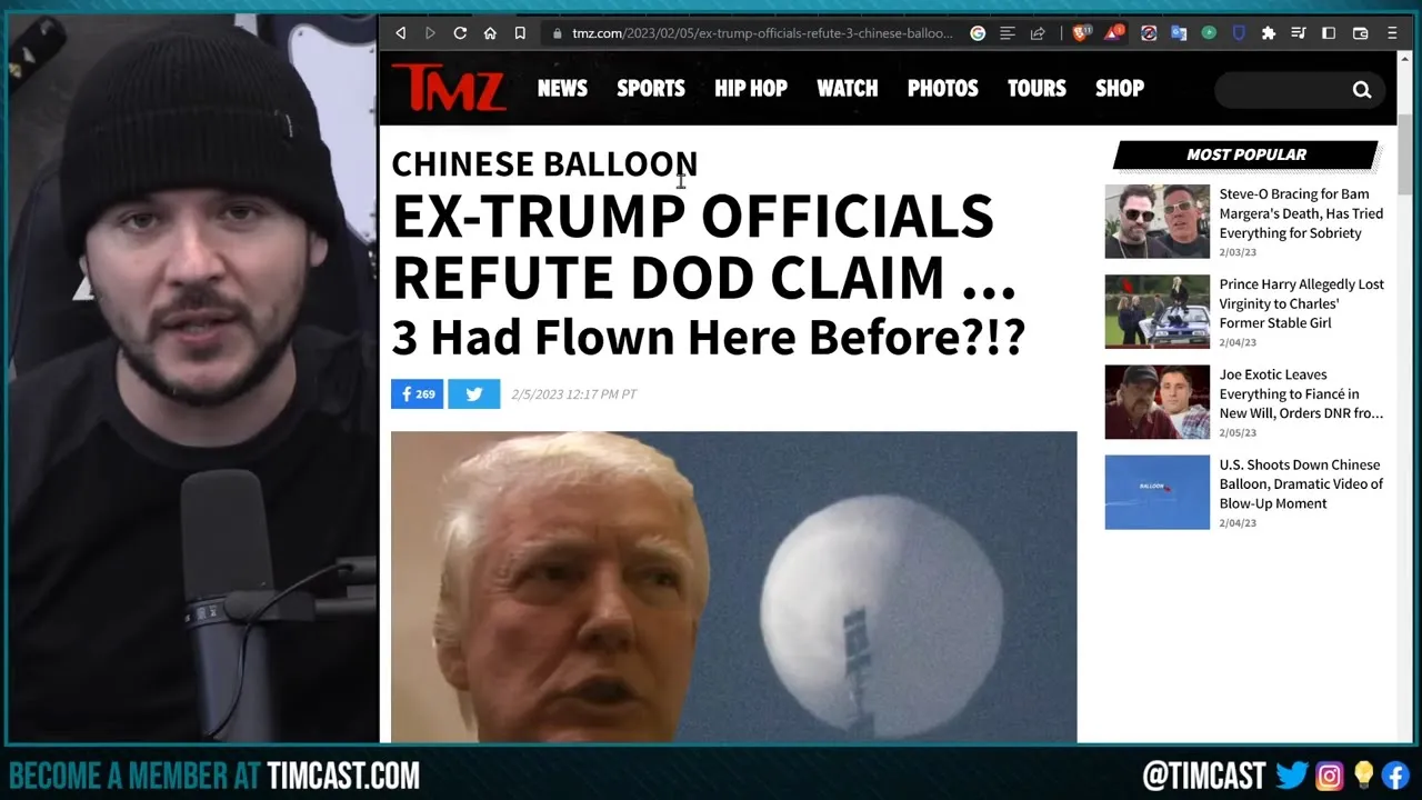 Biden Admin Caught In INSANE LIE That Trump Let Chinese Spy Balloons Over US, Top Officials Say NOPE