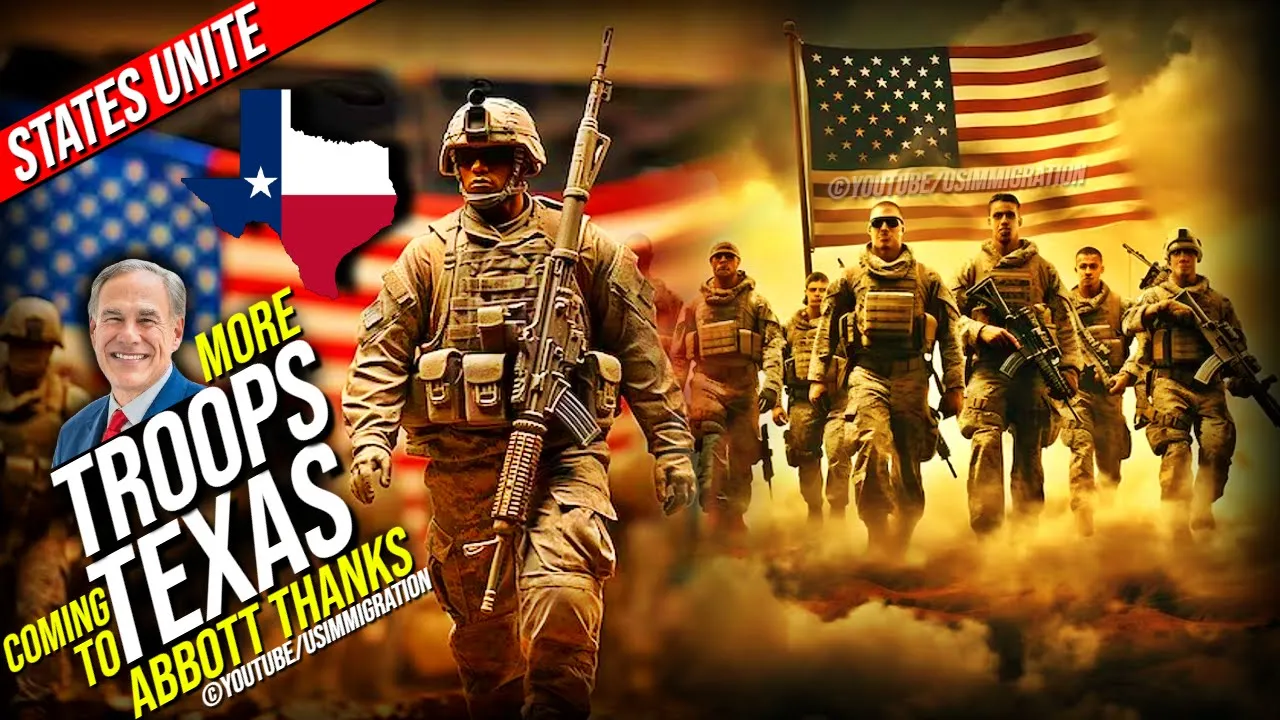 It Begins… States Unite🔥More Troops to Texas, Abbott Thanks governors, Biden Vs Texas Migrant Crisis