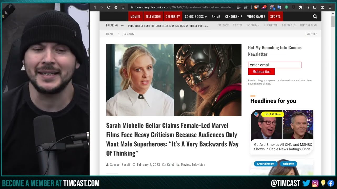 Female Celebrity Angry That Female Superhero Films BOMBED, Says Youre BACKWARDS Liking Male Heroes