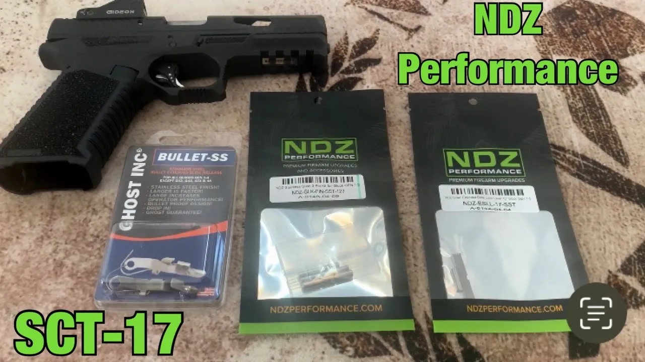 Adding NDZ Performance Upgrade Pins, Slide Lock, & Takedown Lever Kit - SCT 17 Projects Part 5
