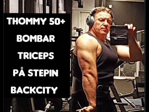 Heavy Tricep Bombing by 57 year old