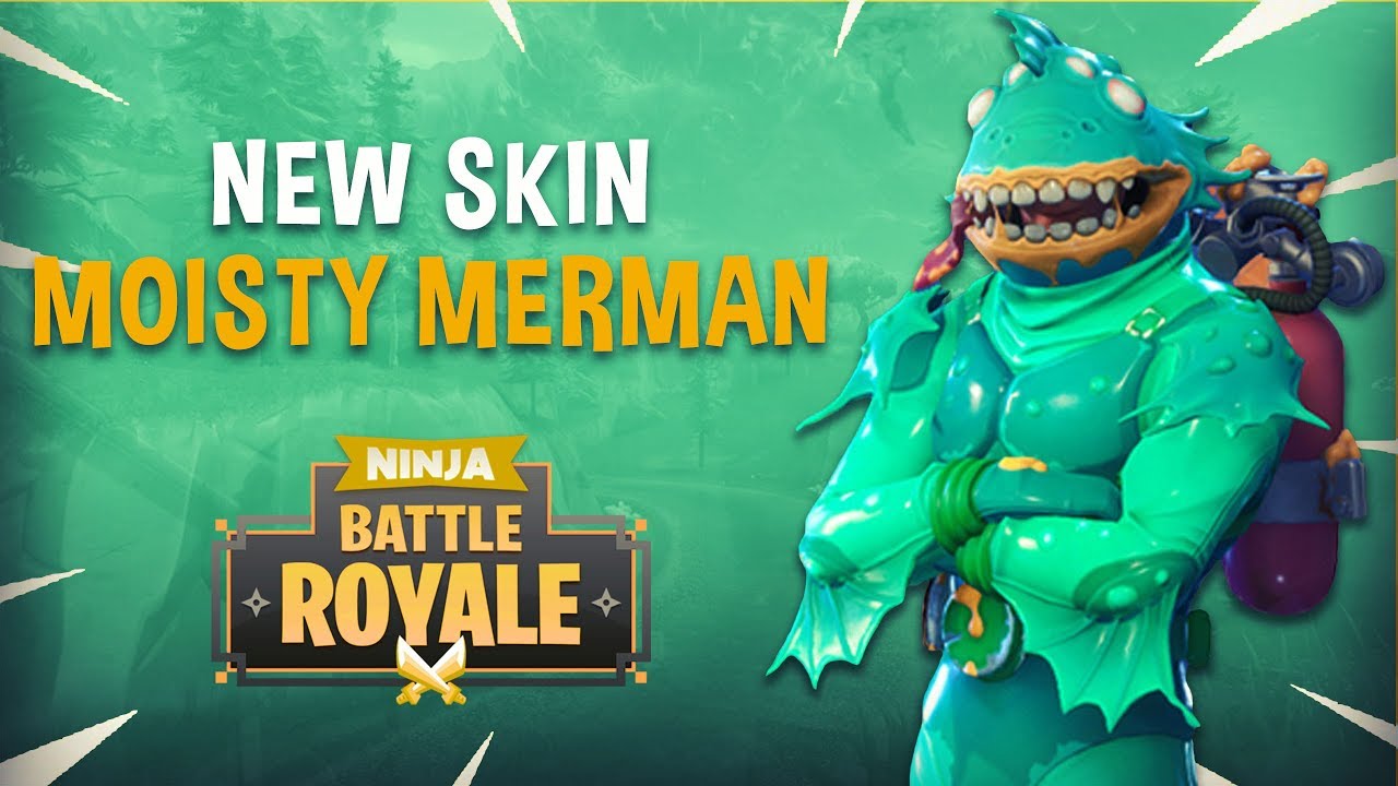 Moisty Merman! New Skin - Fortnite Battle Royale Gameplay - Ninja