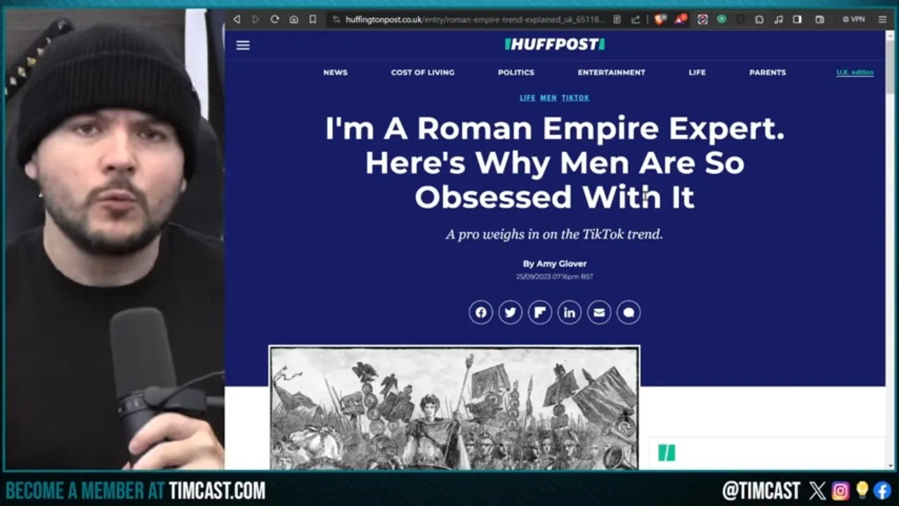 Women STILL Don't Get The Roman Empire Trend, Men Vote On Policy, Women Vote On Feelings