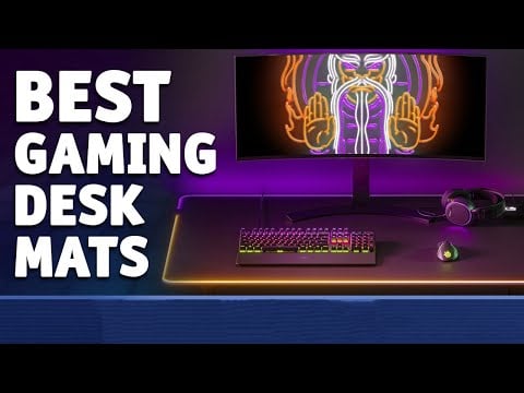 Best Gaming Desk Mats In 2022 [Top 10 PICKS]