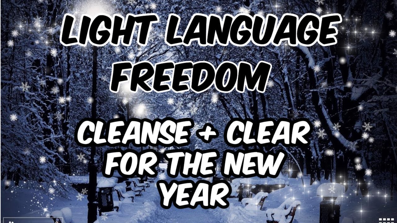 Light Language  Energy  Clearing  + Replenish l Preparing For The New Year l Freedom 2022