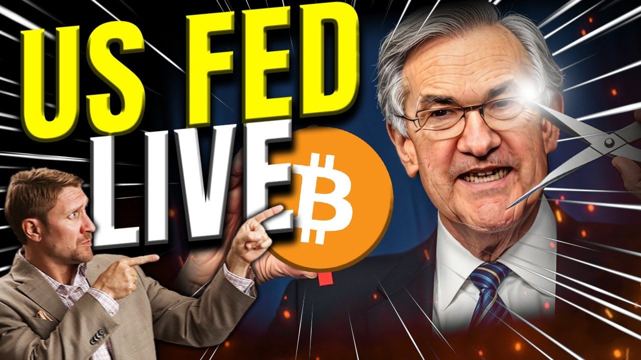 US FED Live!  Trading Bitcoin Volatility & Watching Rate Cut! Make GAINS Together EP 1384