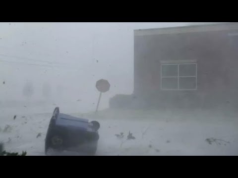Strong Hail storm Hits University North Park.