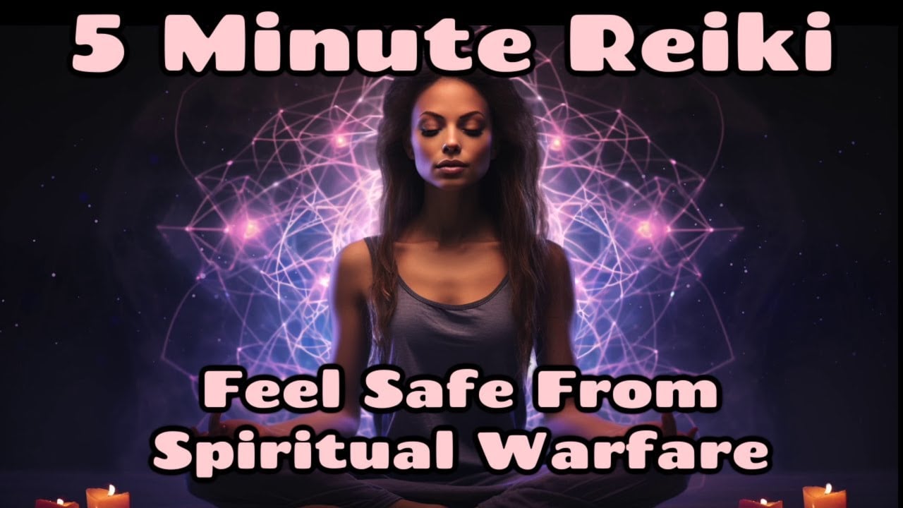 Reiki Protection During Spiritual Warfare / 5 Minute Sessions / Healing Hands Series✋✨🤚