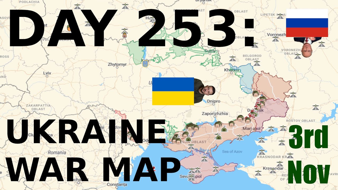 Day 253: Ukrainian Battle Map
