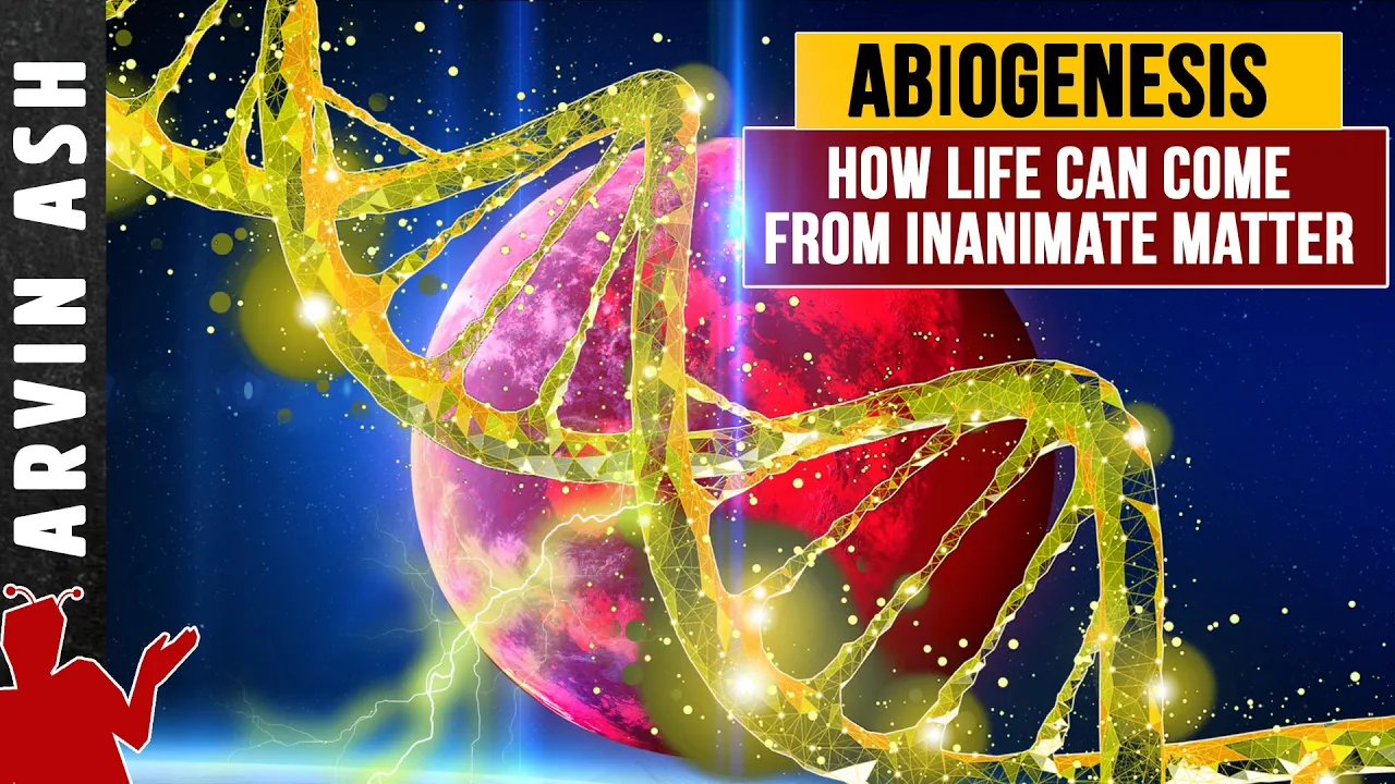 How did life begin? Abiogenesis. Origin of life from nonliving matter.