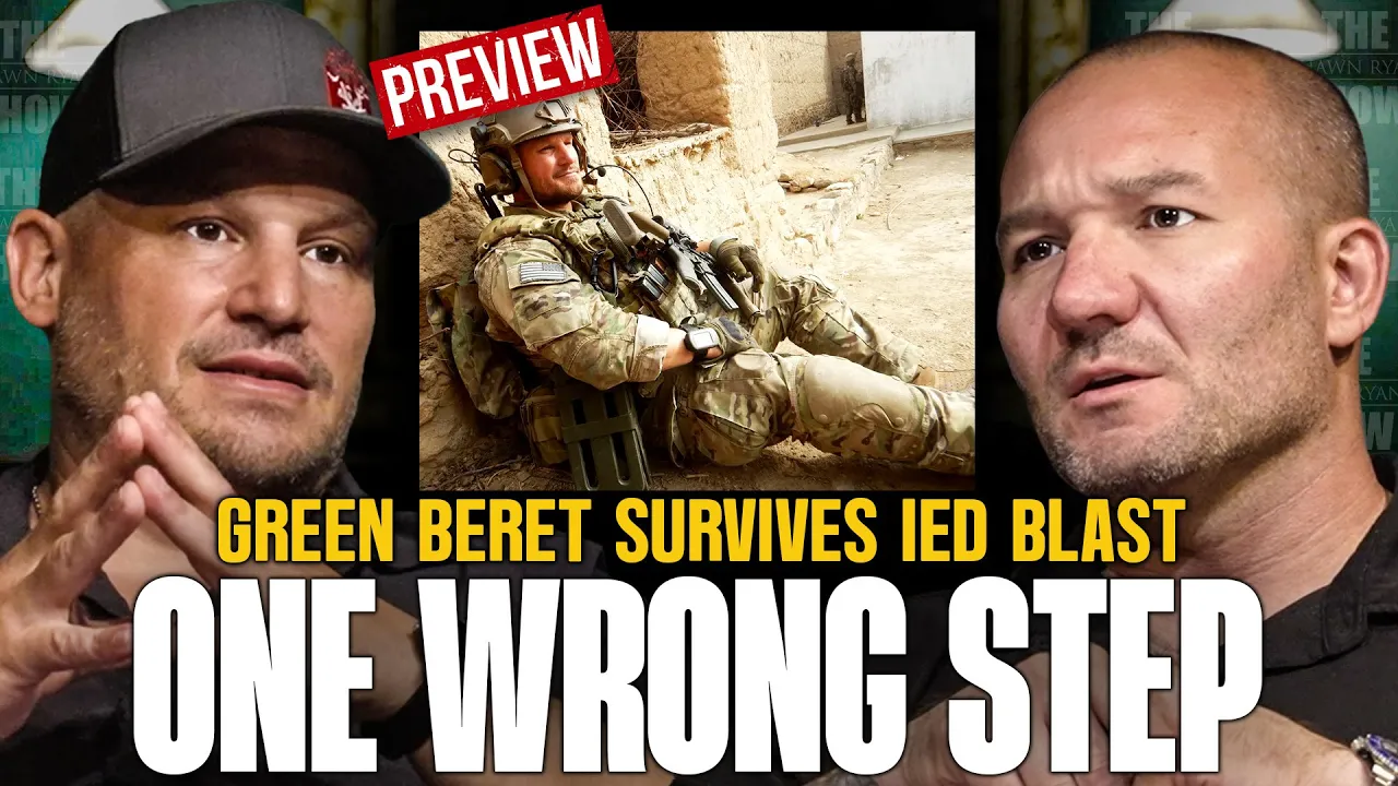 Green Beret's Deadly Combat Experience of Stepping on an IED and Surviving