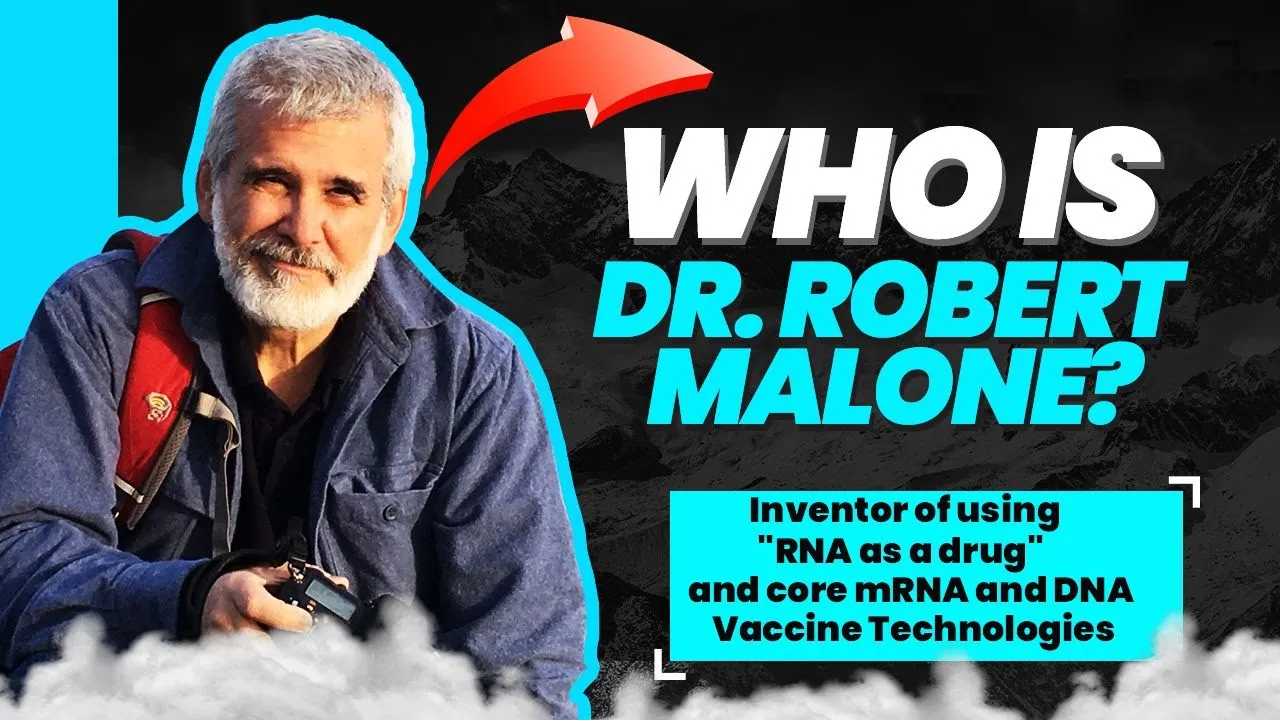Dr. Robert Malone, Inventor of using "RNA as a drug" and core mRNA and DNA vaccine technologies.