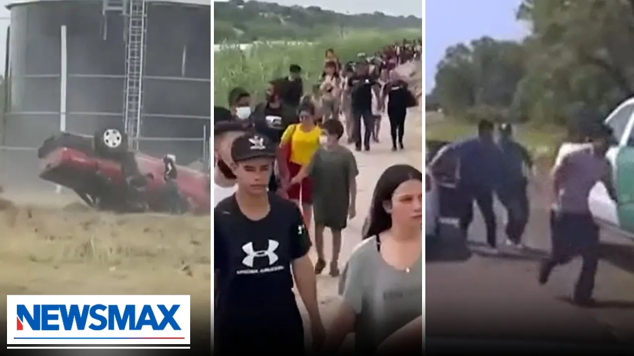 Shocking videos show Texas abandoned, overrun, as migrants flood across border | Wake Up America