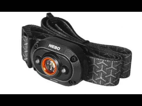 Nebo Mycro Headlamp/Cap lamp, 400 lumens for $20! Overview and test!