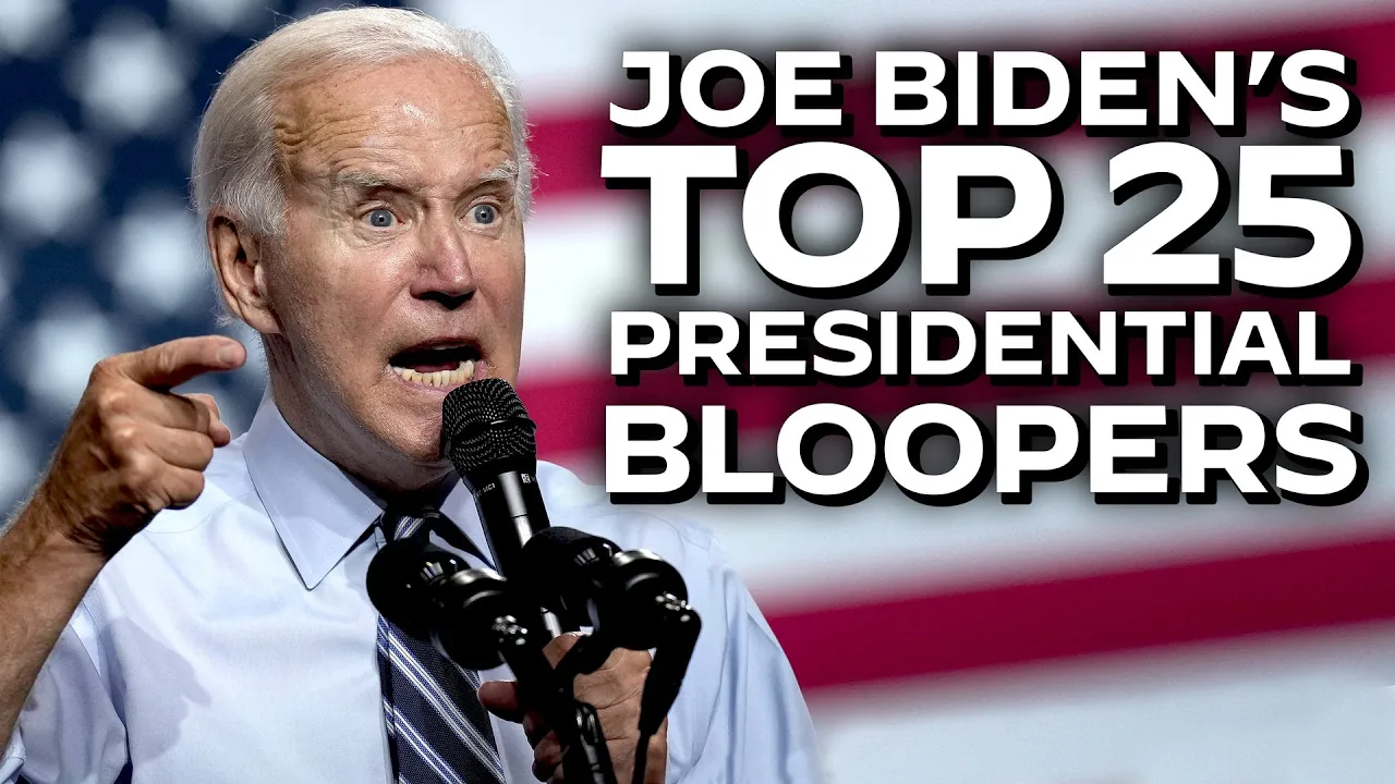 Joe Biden's TOP 25 Bloopers, Blunders, and Gaffes