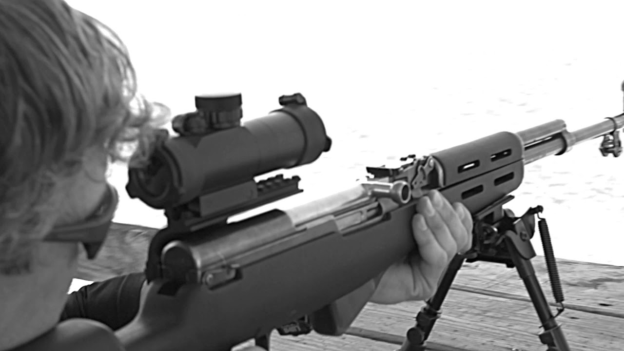 SKS Scope Mount Action Video