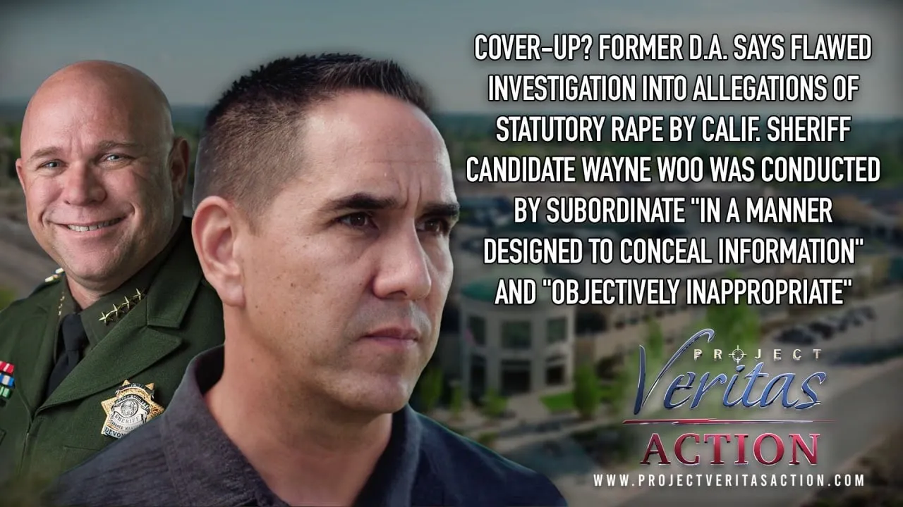 COVERUP? DA Investigation of Alleged Stat Rape by Sheriff Cand. Wayne Woo "Designed to Conceal Info"