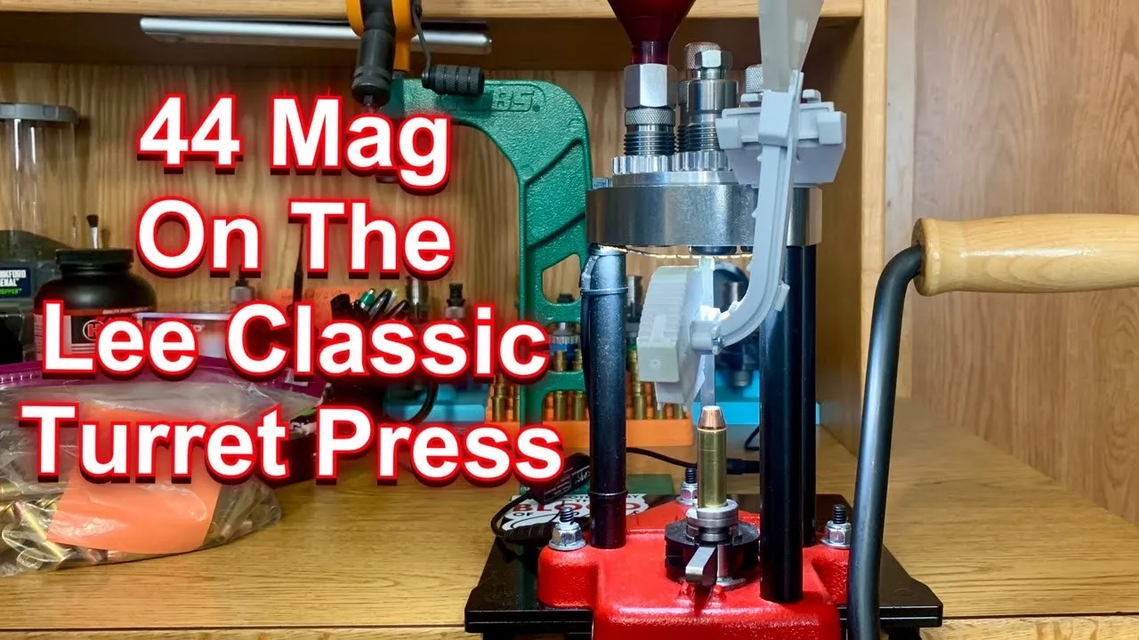 Reloading 44 Magnum for the First Time on the Lee Classic Turret Press