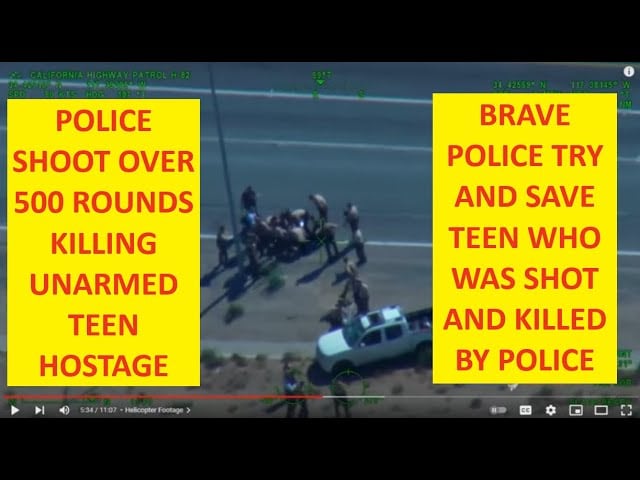 Police Shoot Over 500 Rounds & Kill Unarmed Teen Girl -
