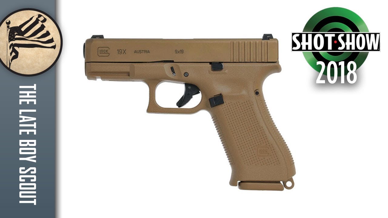 Trying out the Glock 19X - SHOT Show 2018
