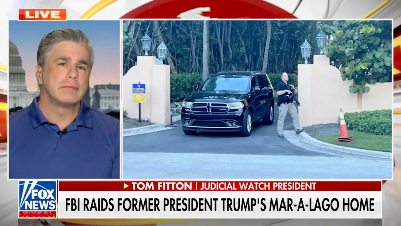 Fitton on Fox: FBI Raid of Trump Home Will "Go Down in Infamy!"