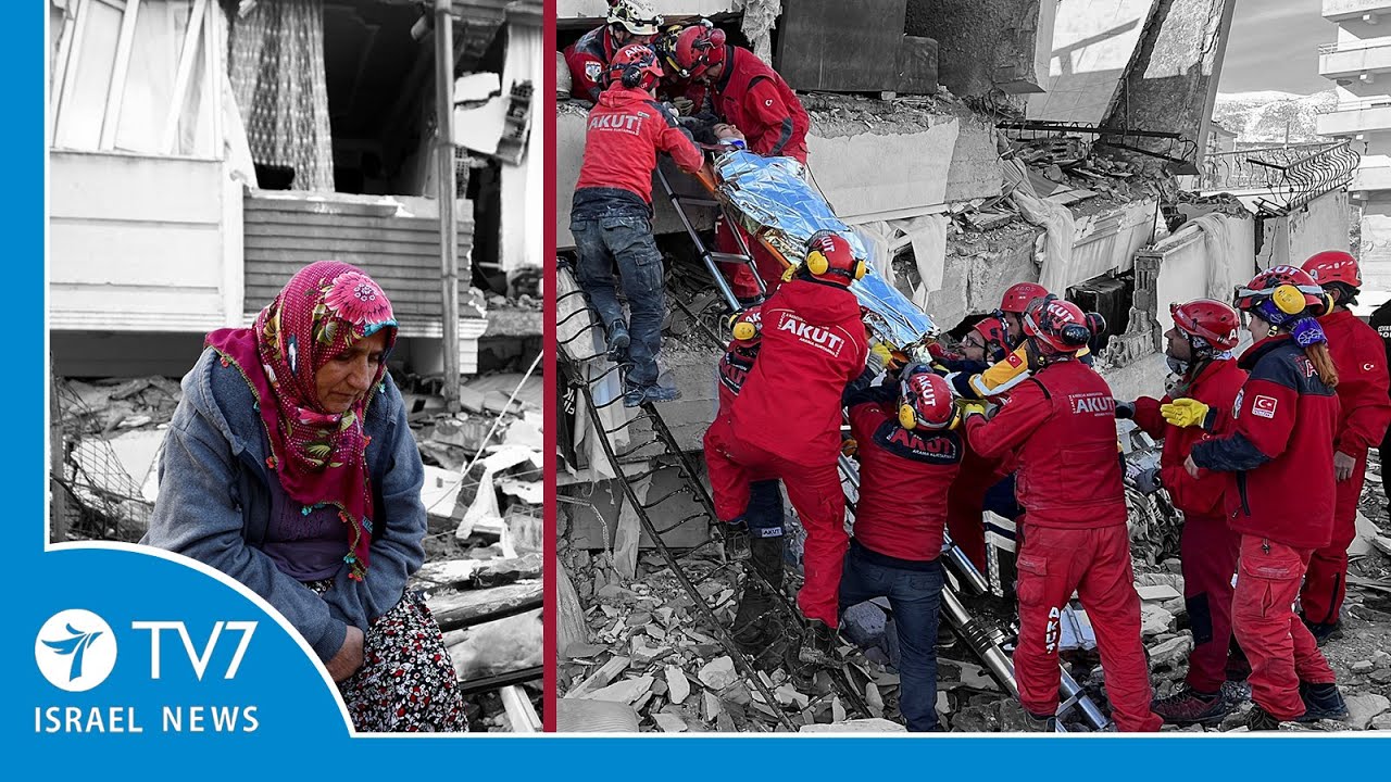 Israel to aid Turkey and Syria amid earthquake devastation - TV7 Israel News 07.02.23