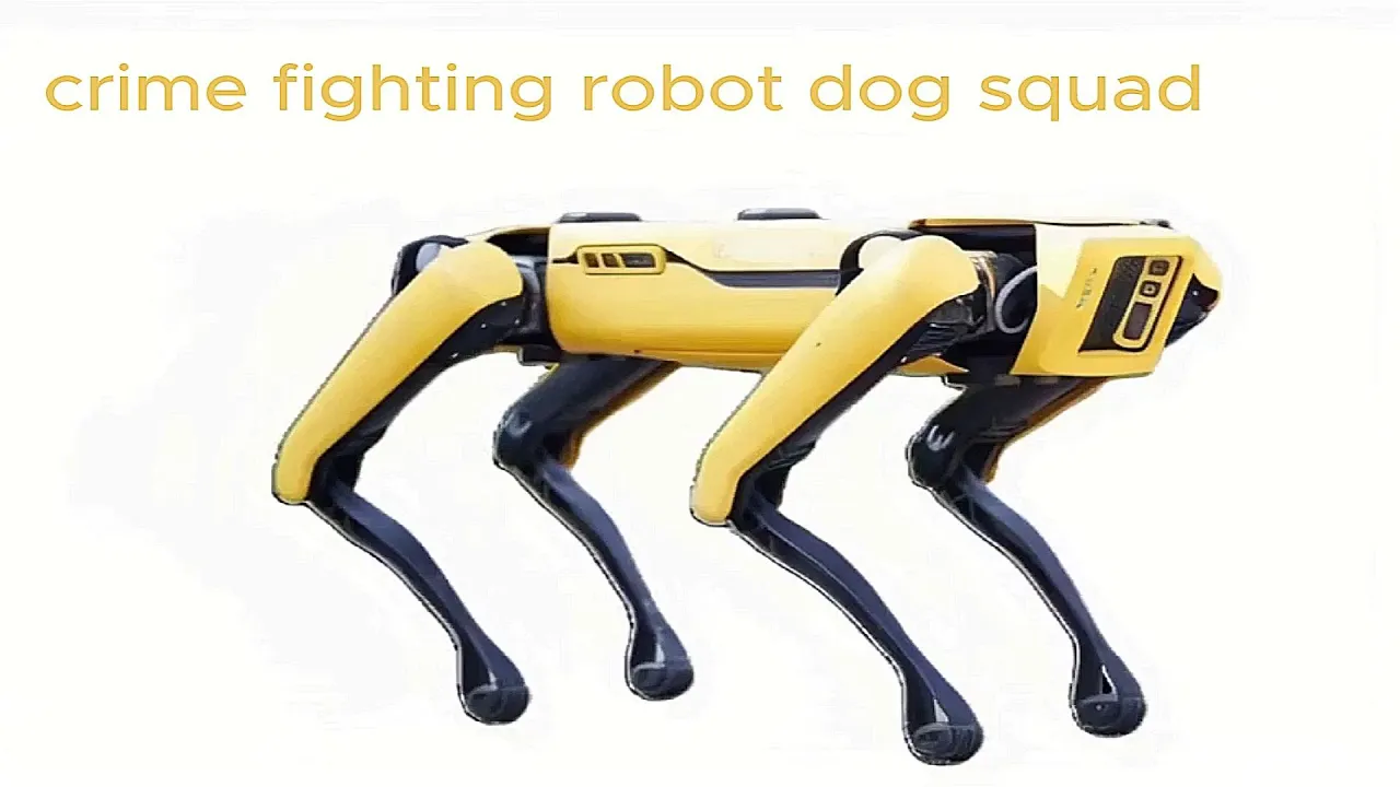 CRIME FIGHTING ROBOT DOG SQUAD