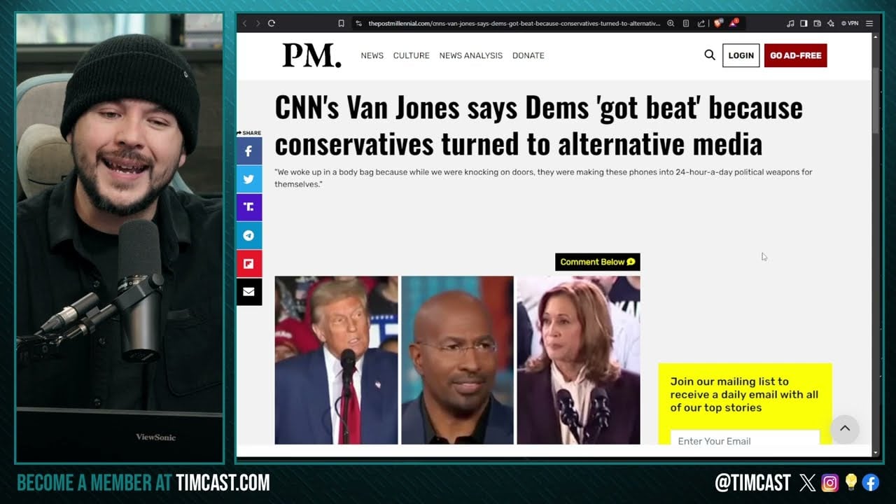 Democrat Media IN PANIC, Joe Rogan And Tim Pool LEAVING Democrats Mean GOP Will WIN EVERYTHING